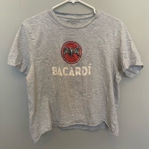 Cropped Bacardi shirt